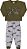 Conjunto Infantil Masculino Verde Militar da Nini Bambini - Imagem 1