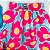 Conjunto Infantil Feminino c/Saia Longa Floral da Málagah - Imagem 4