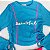 Conjunto Infantil Feminino c/Saia Longa Floral da Málagah - Imagem 3