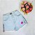 Shorts Infantil Feminino Jeans Claro da Málagah - Imagem 1