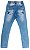Calça Infantil Masculina Jeans c/Elastano da Pullga Jeans - Imagem 2