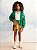 Conjunto Infantil Feminino c/Saia Short Animal Print da Animê - Imagem 2