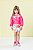Conjunto Infantil Feminino c/Saia Short Floral da Málagah - Imagem 2