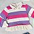 Conjunto Infantil de Menina Blusa Com Gola Gabriela Aquarela - Imagem 4