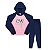 Conjunto Juvenil Feminino Moletom Duas Cores Quentinho - Imagem 1