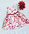Vestido Infantil de festa Estampa Cupcakes e Frutas Petit Cherie - Imagem 2