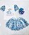 Conjunto Infantil de Menina Saia Tule Azul Petit Cherie - Imagem 2
