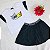 Conjunto Juvenil Feminino com Saia Pregueada Pinkx - Imagem 1
