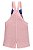 Jardineira Infantil Malha em Jeans com Pink Neon Up Baby - Imagem 2