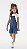 Jardineira Infantil Malha em Jeans com Pink Neon Up Baby - Imagem 1