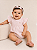 Macacão de Bebê Feminino Rosa em Laise da Up Baby - Imagem 1