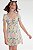 Vestido Casual Juvenil Estampa Quadriculado Rosa da Vanilla Cream - Imagem 1