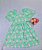 Vestido Infantil Casual Verde Ice Cream da Petit Cherie - Imagem 1