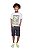Camiseta Infantil Masculina Mescla Claro da Have Fun - Imagem 2
