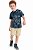 Camiseta Infantil Masculina Folhagem  Duas Cores da Quimby - Imagem 2