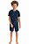Pijama Infantil Masculino Duas Cores Dinossauro da Quimby - Imagem 1
