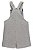 Jardineira de Infantil Masculino Moletom Jeans da Up Baby - Imagem 3