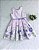 Vestido Infantil de Festa Floral Rosa e Lilás Petit Cherie - Imagem 2