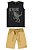 Conjunto Infantil Masculino de Regata e Bermuda da Up Baby - Imagem 3