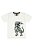 Camiseta Infantil Masculina Branca de T-Rex da Up Baby - Imagem 3