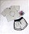Conjunto Juvenil Feminino Prateado de Shorts da BobbyLulu - Imagem 3