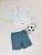 Conjunto Infantil Masculino com Bermuda Sarja da Pupi - Imagem 1