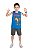 Conjunto Infantil Regata Bermuda Fresquinho Cores - Imagem 2