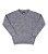Blusa Infantil Masculina Fechada Gola Redonda Mesclada - Imagem 1