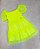 Vestido Casual Infantil de Tule Verde Neon da Mon Sucré - Imagem 2