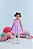Vestido Casual Infantil de Tule Lilás Neon da Mon Sucré - Imagem 2