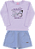 Conjunto Infantil Feminino com Saia Shorts Duas Cores - Imagem 2