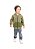 Blusa Infantil Masculino Masculina Aberta com Capuz - Imagem 1