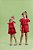 Conjunto Infantil Feminino com Shorts Vermelho Petit Cherie - Imagem 1