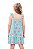 Vestido Infantil de Verão Malha Estampada Fresquinho - Imagem 2