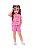 Conjunto Infantil Feminino de Verão com Shorts duas Cores - Imagem 1