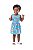 Vestido Infantil de Verão Malha Estampada Fresquinho - Imagem 1
