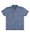 Camiseta Infantil Masculina Gola Polo Cinza Azulado - Imagem 1