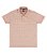 Camiseta Juvenil Masculina Gola Polo Bege Quadriculada - Imagem 2
