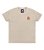 Camiseta Infantil Masculina Gola Careca Bege Arrumada - Imagem 1