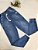 Calça Infantil Feminina Jeans Jogger Confort 2 Cores - Imagem 4