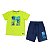 Conjunto Infantil Masculino de Verão com Bermuda Skate - Imagem 1