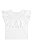 Blusa Infantil Feminina Branca Moderna da Quimby - Imagem 4