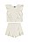 Conjunto Infantil Feminino com Saia Shorts Off White Quimby - Imagem 2