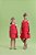 Vestido Infantil de Festa Vermelho Evase com Alça Petit Cherie - Imagem 2