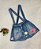 Saia Infantil Jeans Rodada com Bordados Sereia Mon Sucré - Imagem 1