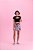 Conjunto Juvenil cropped e Saia da Vanilla Cream - Imagem 1