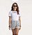 Conjunto Juvenil Feminino Branco com Shorts da BobbyLulu - Imagem 1