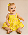 Vestido de Bebê Feminino de Verão Estampa de Flamingo - Imagem 1