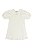 Vestido Infantil Casual Branco com Brilho Quimby - Imagem 2
