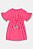 Saída de Praia Infantil Feminina de Vestido Pink Neon - Imagem 2